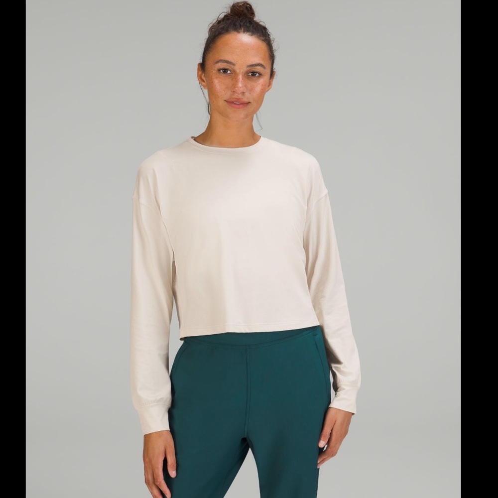 NWT Lululemon Abrasion-Resistant Training Long Sleeve Shirt